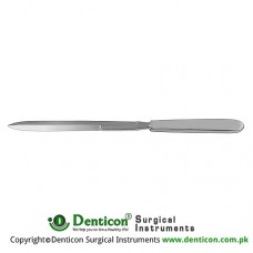 Catlin Amputation Knife With Hollow Handle Stainless Steel, 29 cm - 11 1/2" Blade Size 160 mm